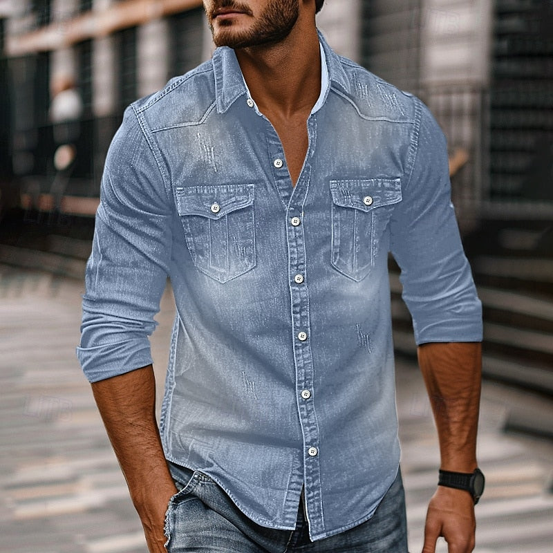 Grady | Robust Button-Up Skjorte