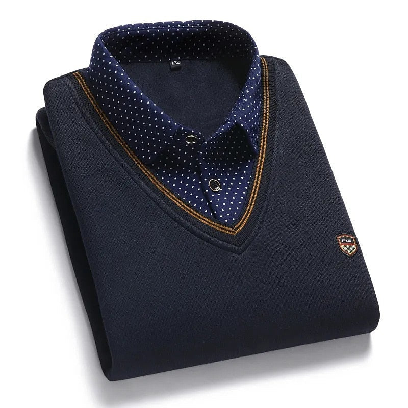 Wallace | Raffineret Mock-Krave Sweater