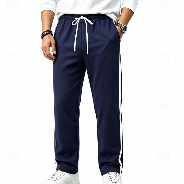 Damian | Afslappede Sweatpants med Side-Stribe