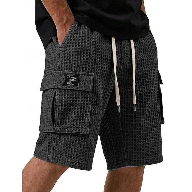 Landon | Teksturerede Cargo Shorts