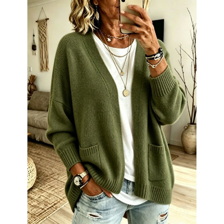 Iris | Afslappet Åben-Front Cardigan