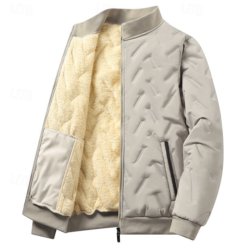 Douglas | Tekstureret Quilted Bomberjakke