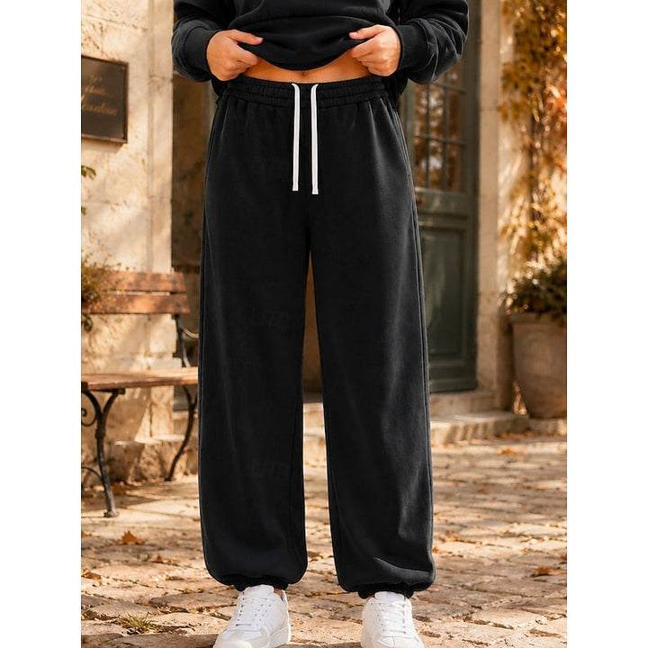 Joyce | Afslappede Bredbenede Joggers