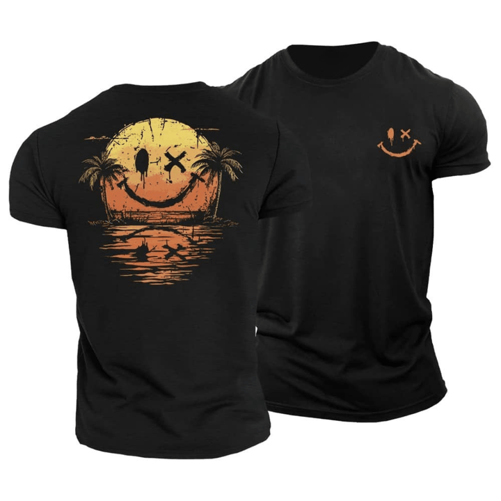 Tyler | Sommer Smiley Strand T-Shirt