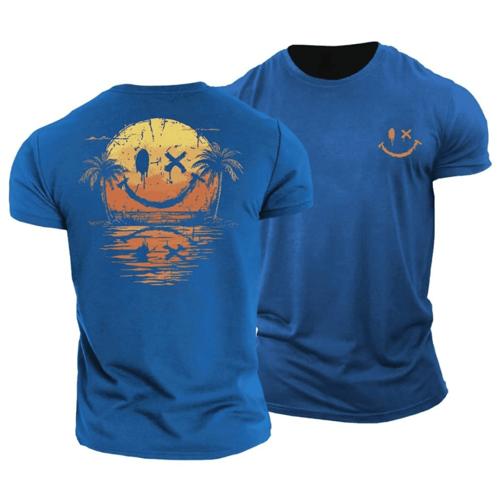 Tyler | Sommer Smiley Strand T-Shirt