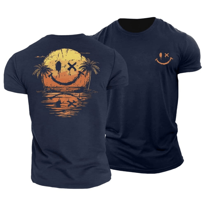 Tyler | Sommer Smiley Strand T-Shirt