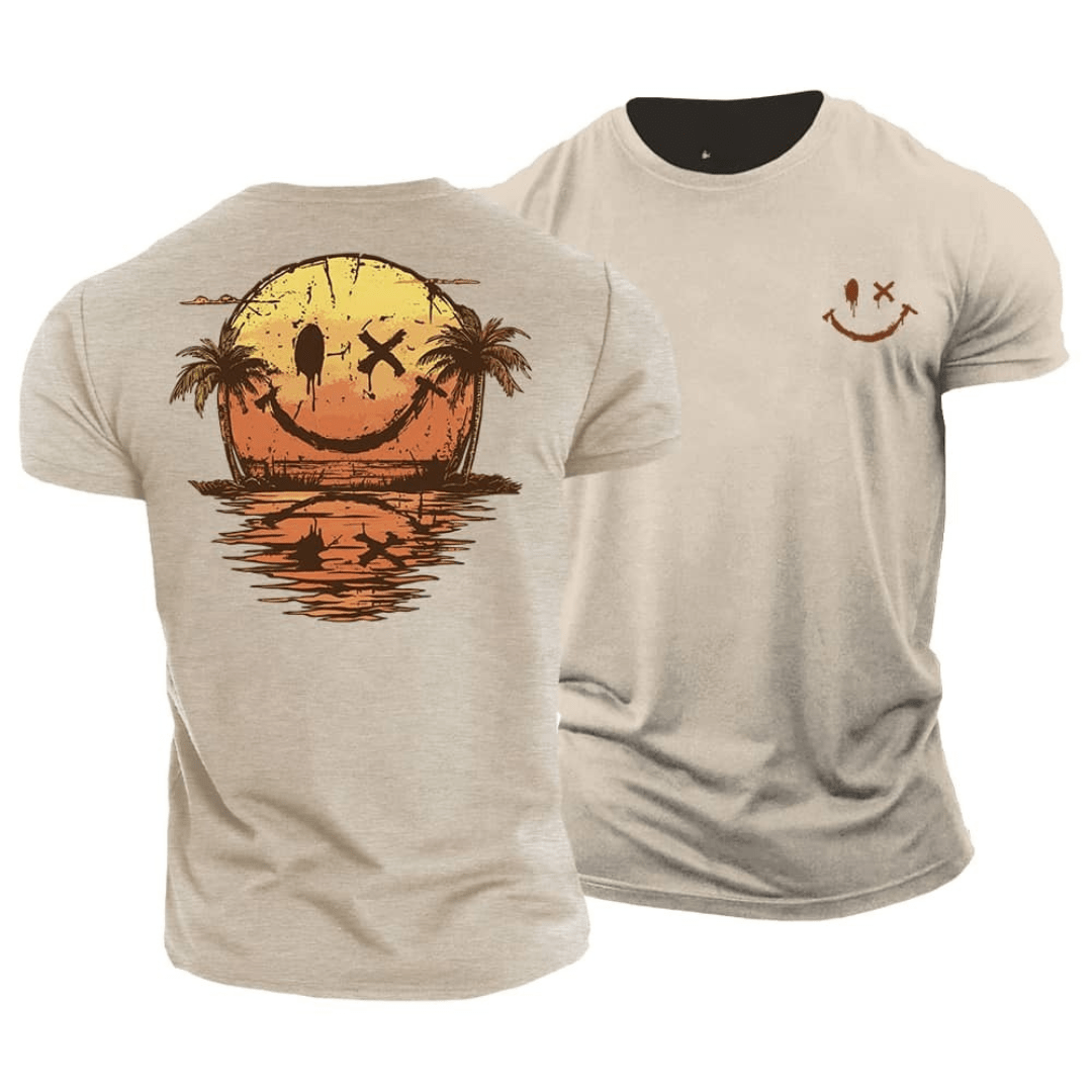 Tyler | Sommer Smiley Strand T-Shirt