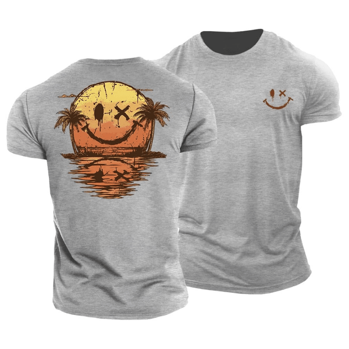 Tyler | Sommer Smiley Strand T-Shirt