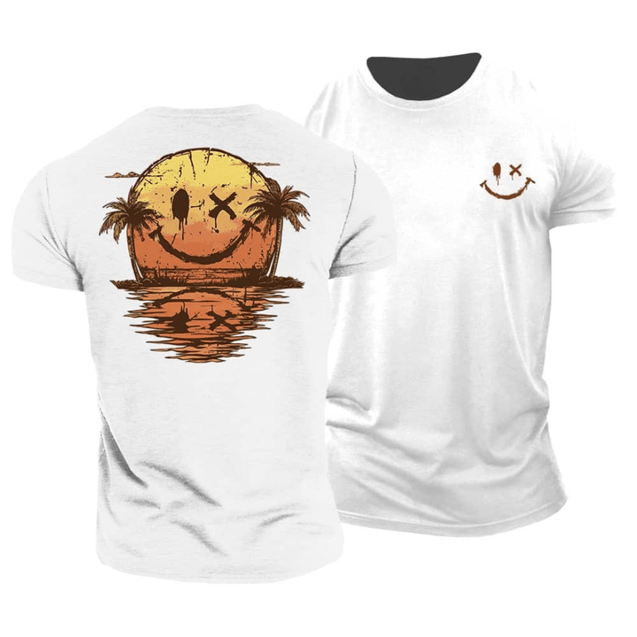 Tyler | Sommer Smiley Strand T-Shirt