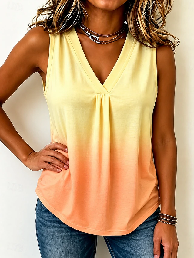 Brooke | Elegant V-Hals Tanktop