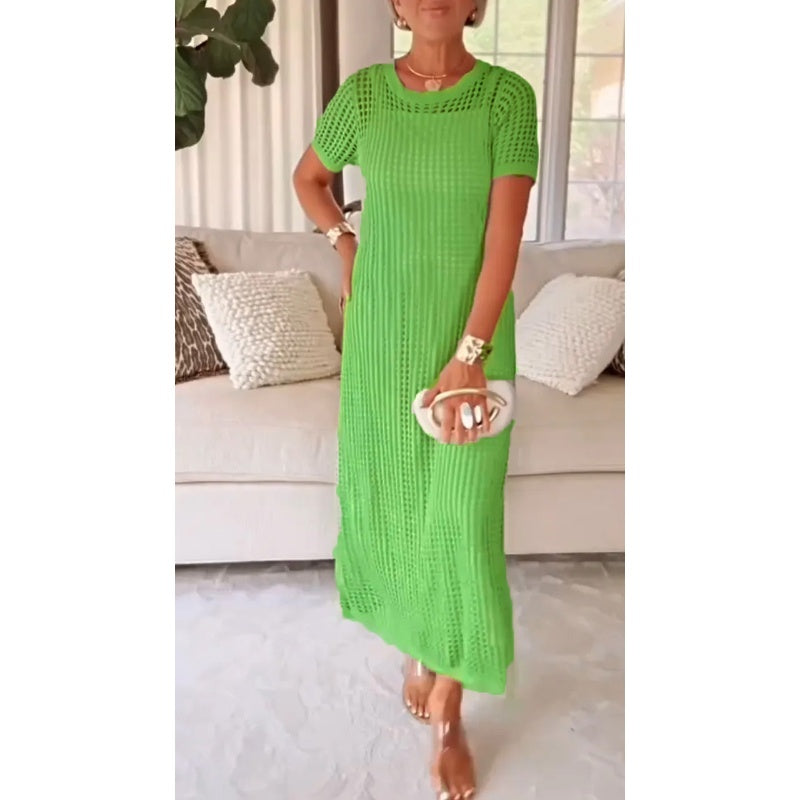 Bethany | Elegant Udsnit Lang Maxi Kjole