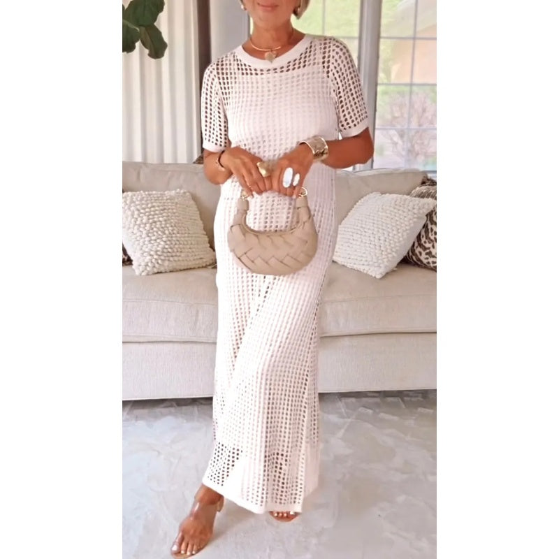 Bethany | Elegant Udsnit Lang Maxi Kjole