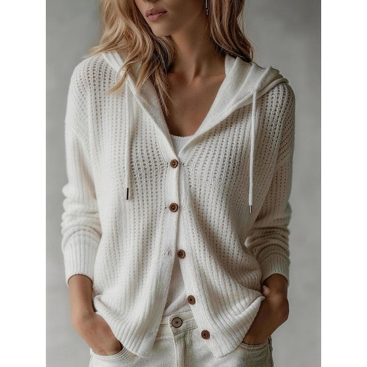 Frances | Hætteknap-Front Cardigan
