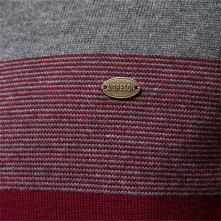 Gerald | Quarter-Zip Striktrøje