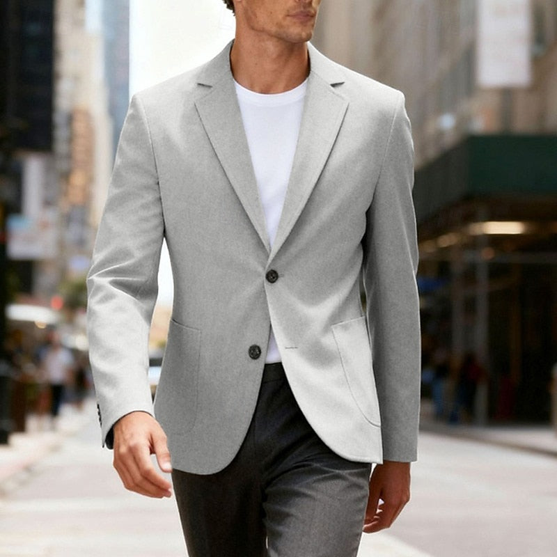 Julian | Finsyet Enkeltknappet Blazer