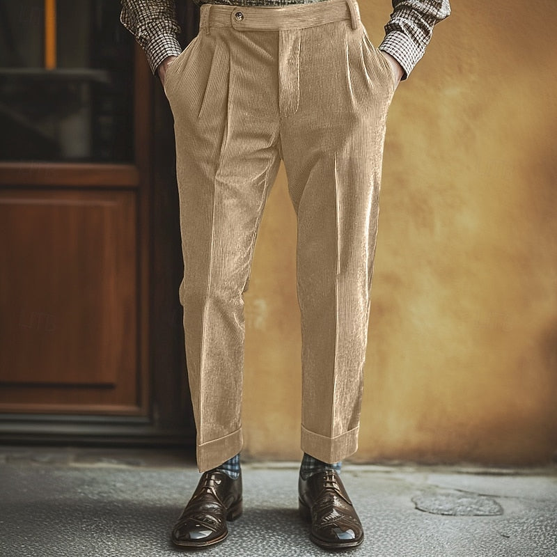 Merrick | Plisserede Gurkha Bukser