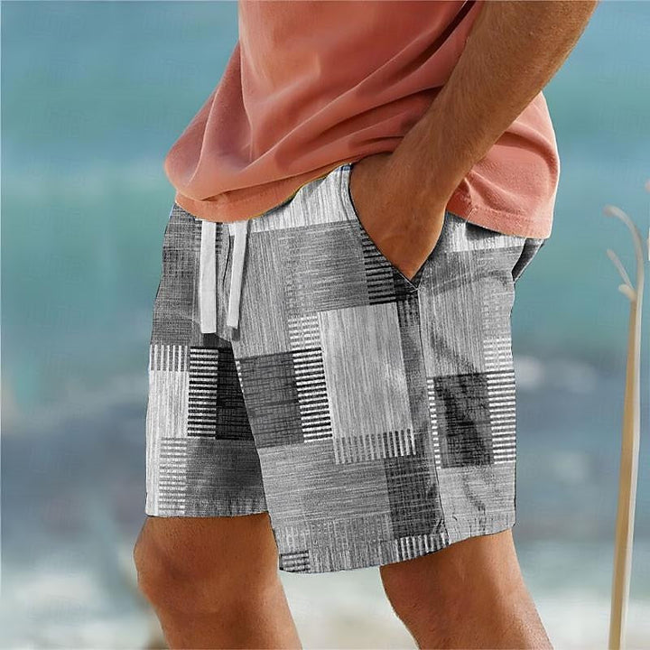 Dean | Patchwork Ferie Badshorts