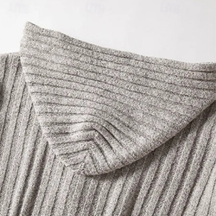 Graham | Kabelstrikket hættetrøje cardigan