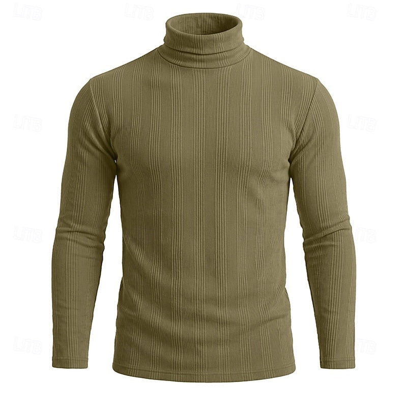 Rowan | Teksturert Turtleneck