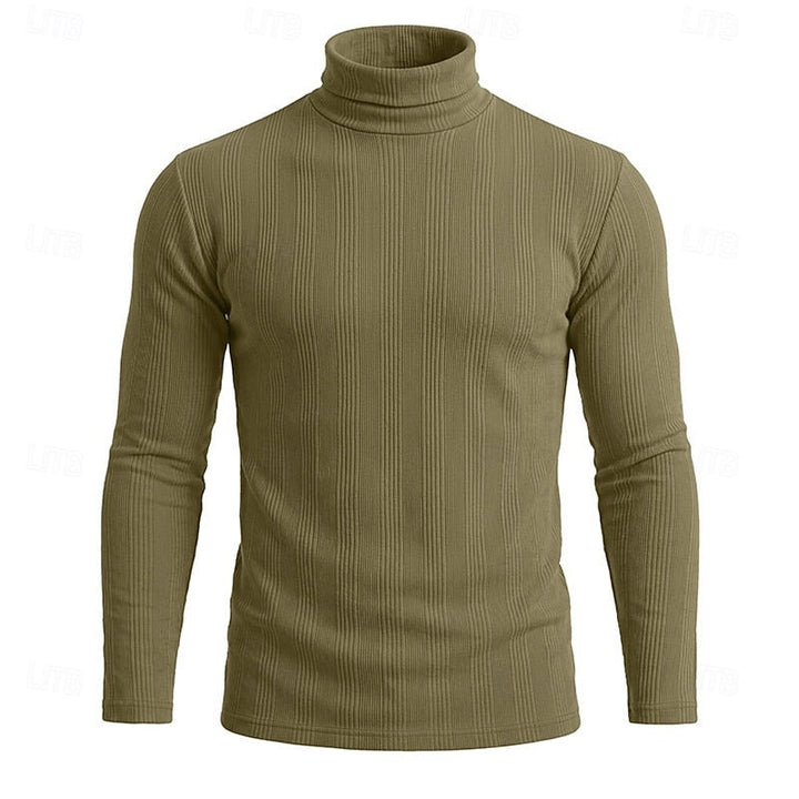 Rowan | Teksturert Turtleneck