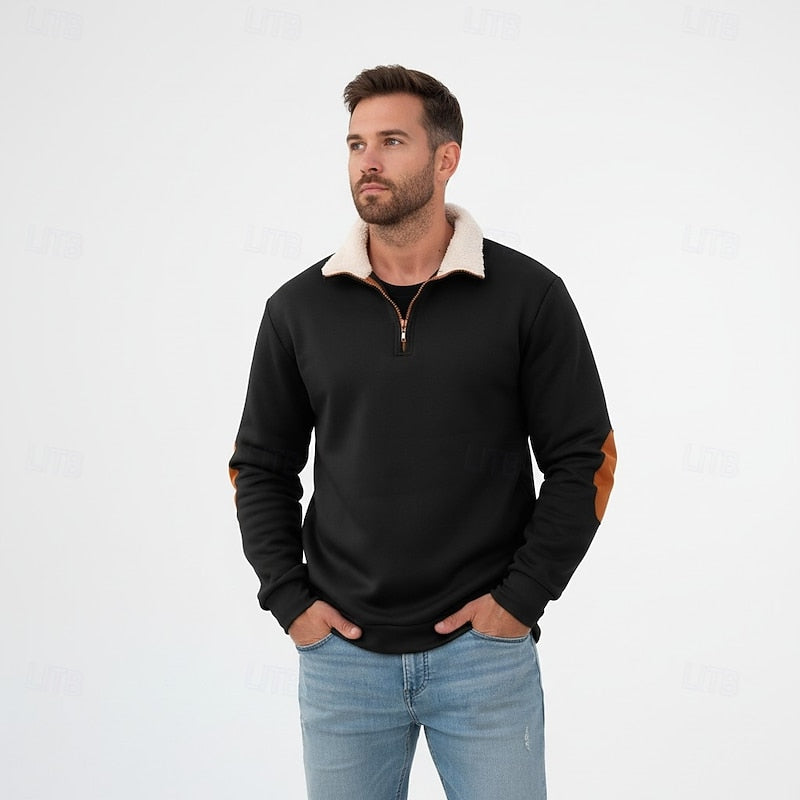 Sawyer | Stående Krave Halv-Zip Pullover