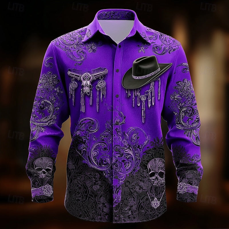 Clint | Western Halloween Statement Skjorte