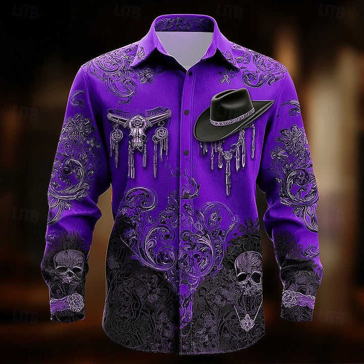 Clint | Western Halloween Statement Skjorte