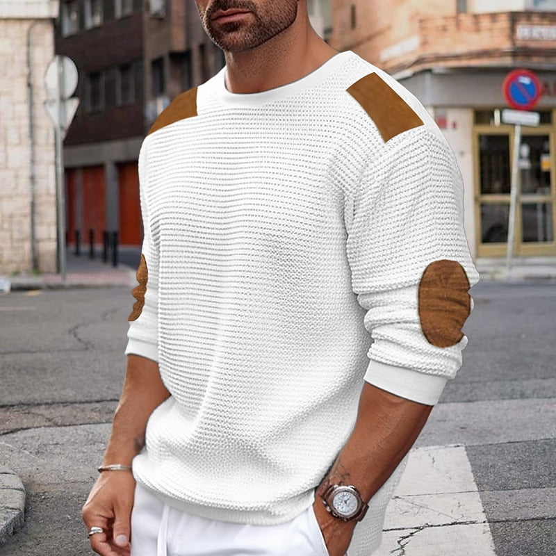 Quentin | Tekstureret Crew Neck Sweater