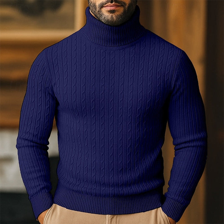 Rupert | Kabelstrik Turtleneck Sweater