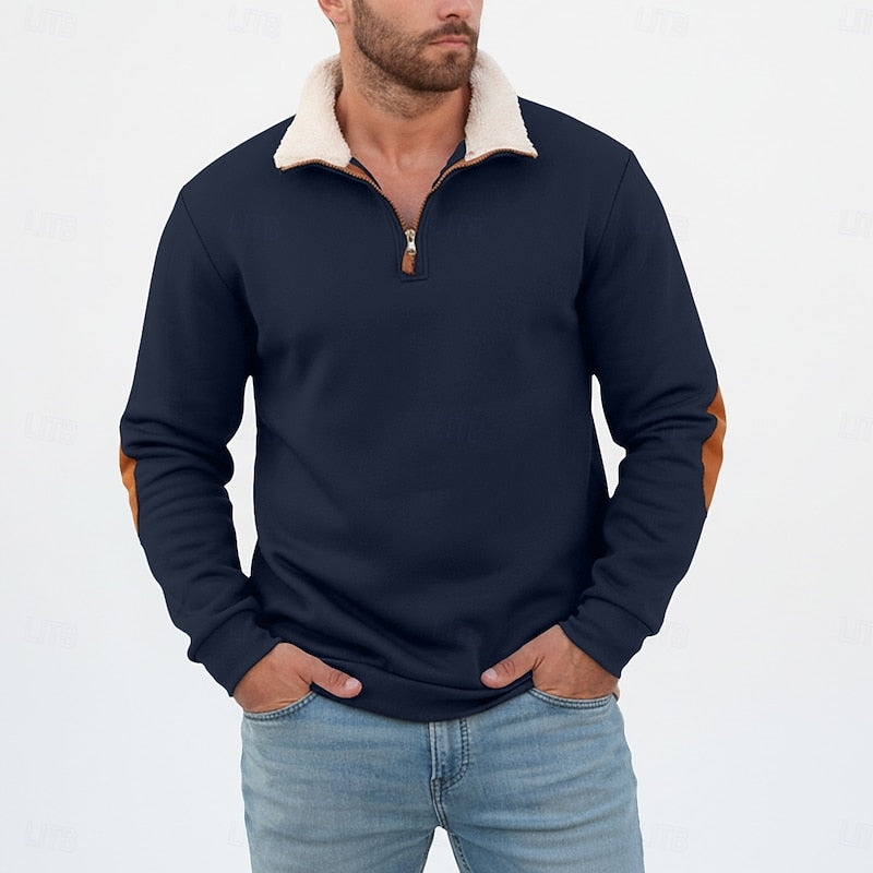 Sawyer | Stående Krave Halv-Zip Pullover