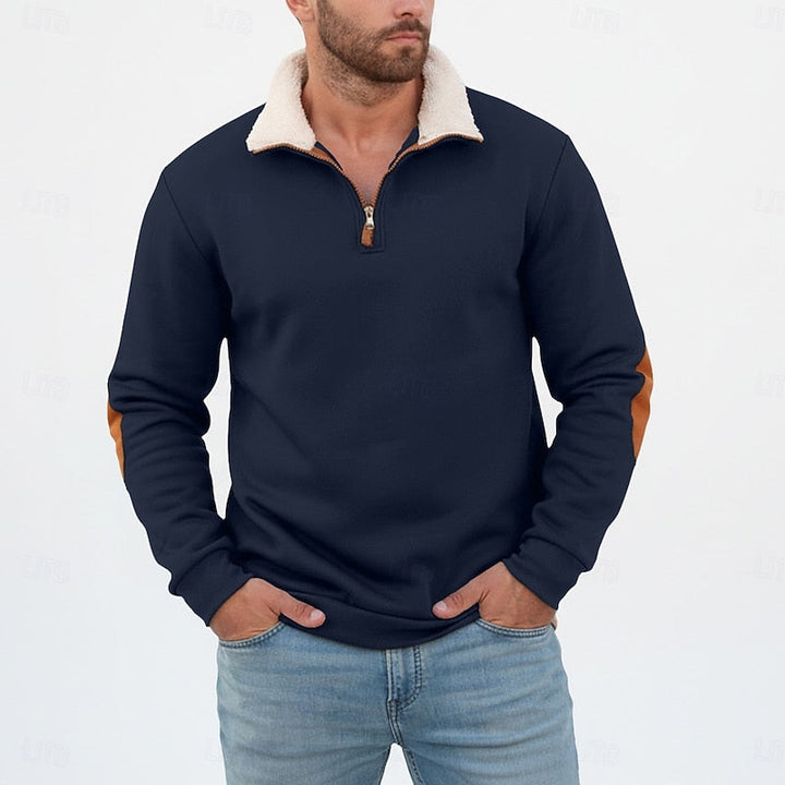 Sawyer | Stående Krave Halv-Zip Pullover