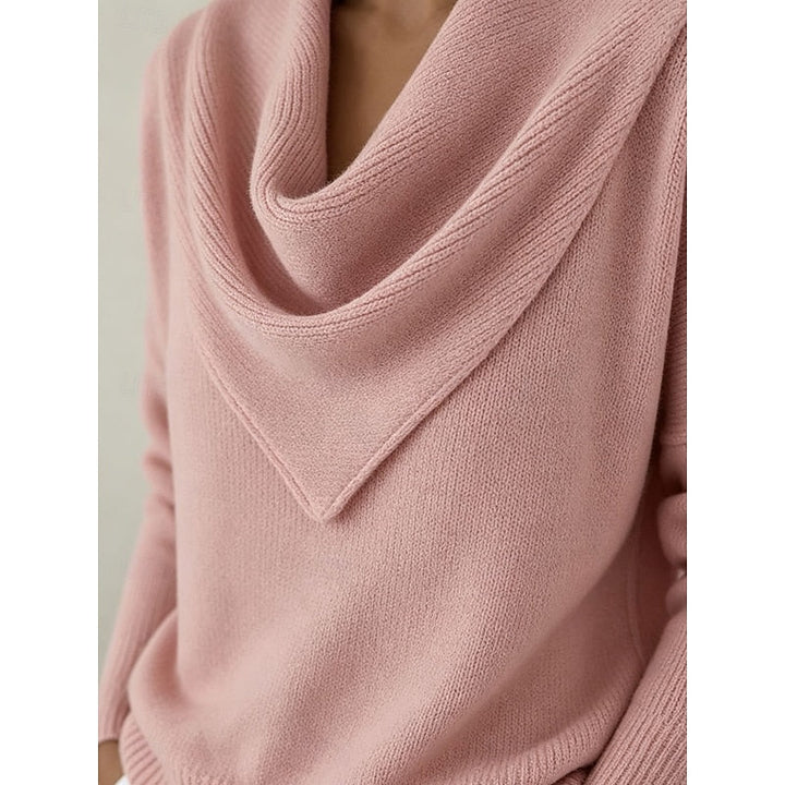 Heather | Elegant Cowl-Neck Sweater
