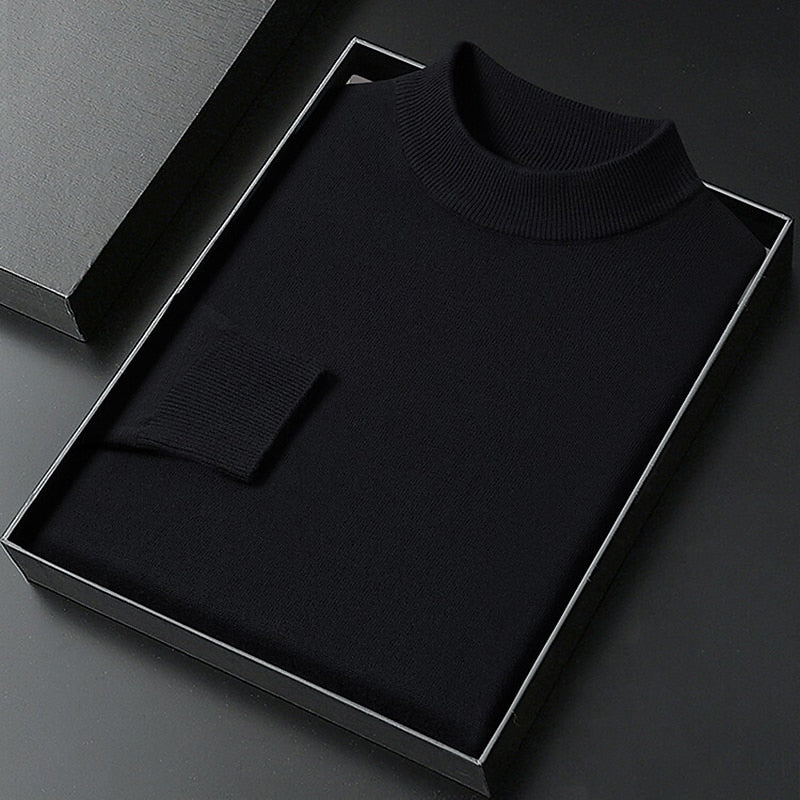 Winston | Raffineret Mock Neck Sweater