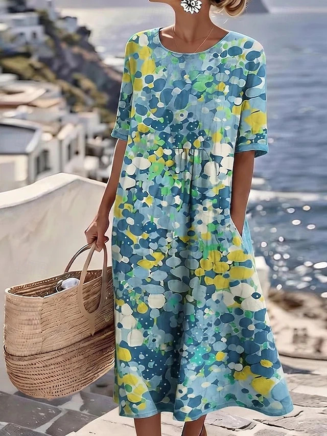Tessa | Let A-Linje Sommerkjole