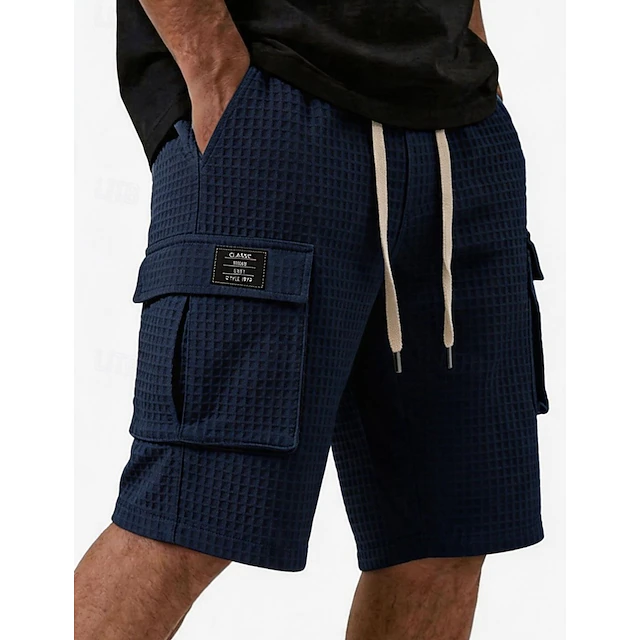 Landon | Teksturerede Cargo Shorts