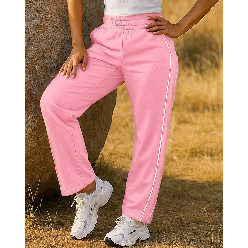 Maisie | Afslappede Joggers med Sidestribe