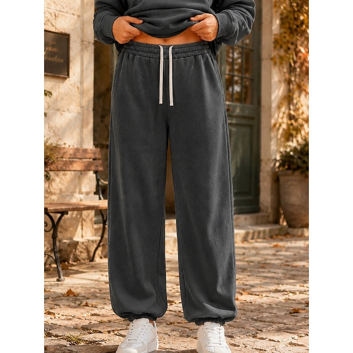 Joyce | Afslappede Bredbenede Joggers