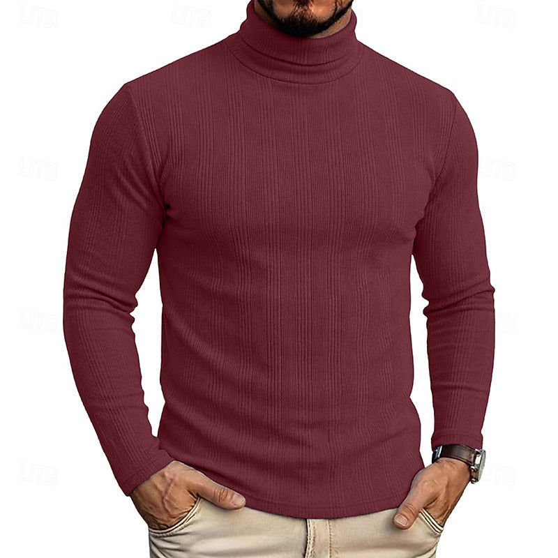 Rowan | Teksturert Turtleneck