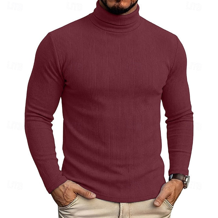 Rowan | Teksturert Turtleneck