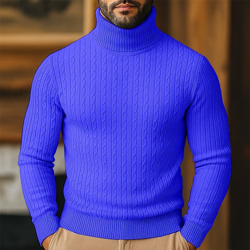 Rupert | Kabelstrik Turtleneck Sweater