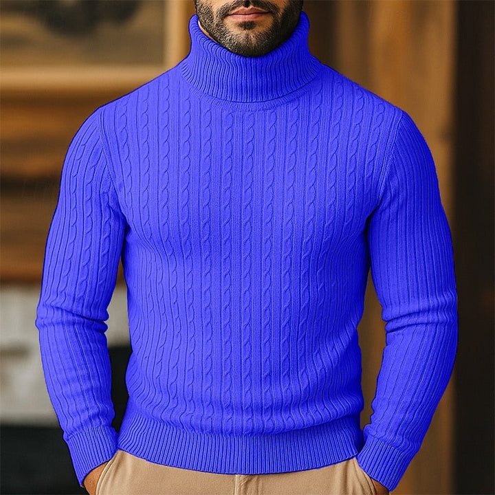 Rupert | Kabelstrik Turtleneck Sweater
