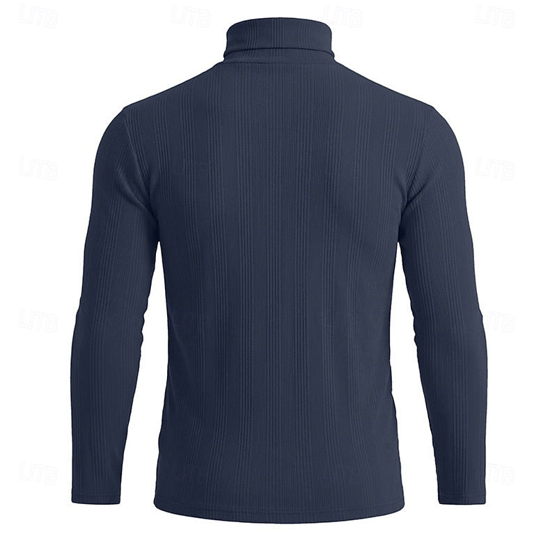 Rowan | Teksturert Turtleneck