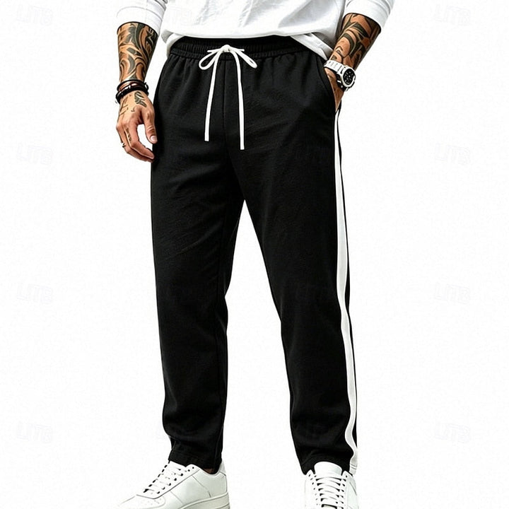 Damian | Afslappede Sweatpants med Side-Stribe