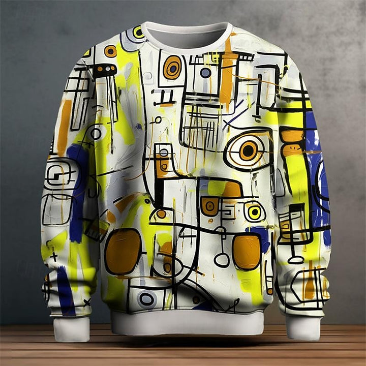 Nash | Kunstnerisk Crew Neck Sweatshirt