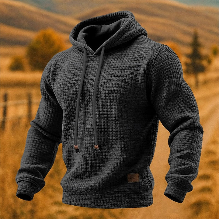 Beckett | Tekstureret Pullover Hoodie