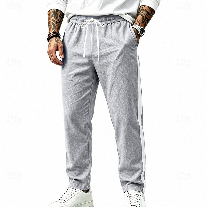 Damian | Afslappede Sweatpants med Side-Stribe
