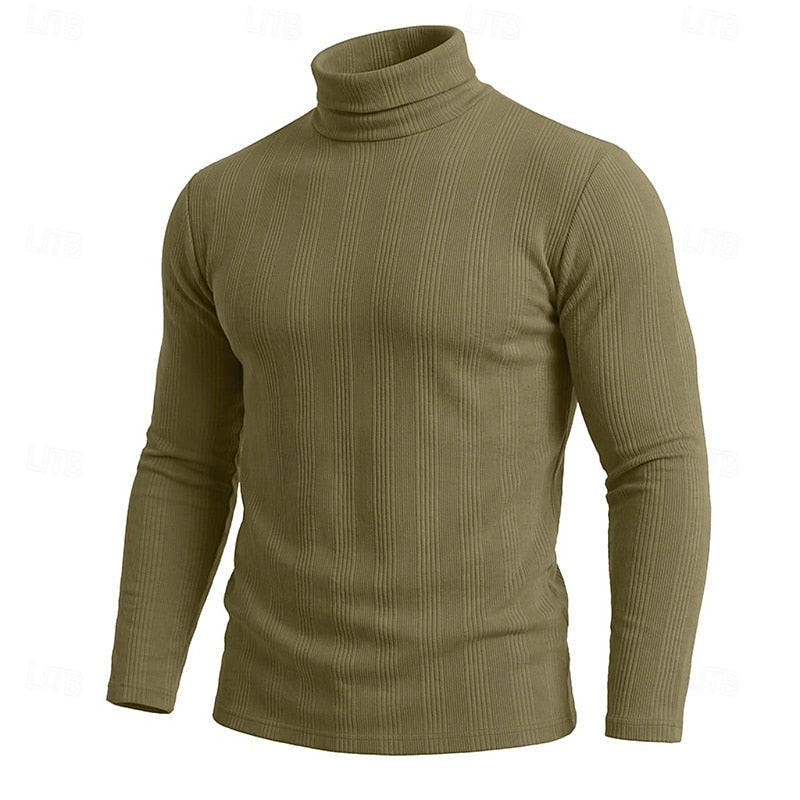 Rowan | Teksturert Turtleneck