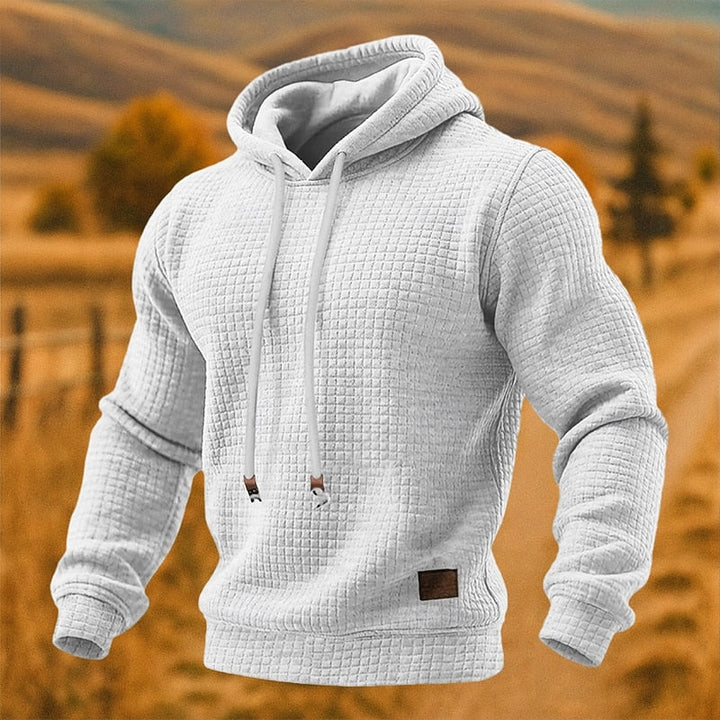 Beckett | Tekstureret Pullover Hoodie