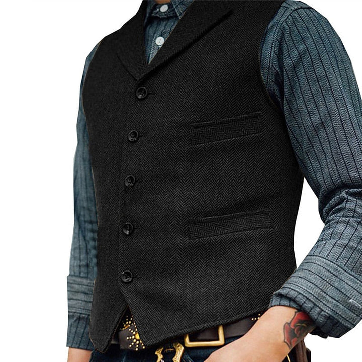 Gerard | Herringbone Skræddersyet Vest