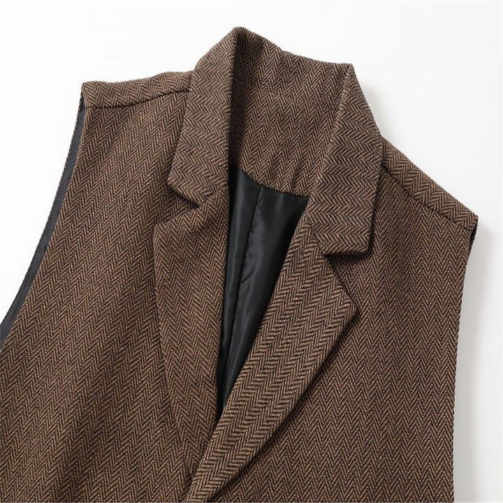 Gerard | Herringbone Skræddersyet Vest